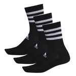 adidas Cushioning 3-Stripes Crew Socks Unisex